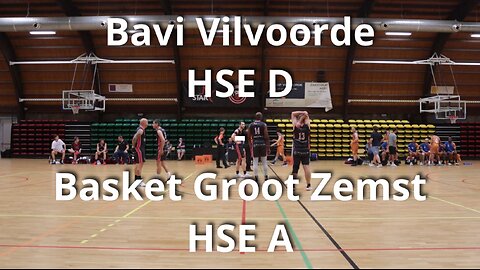 Bavi Vilvoorde HSE D - Basket Groot Zemst HSE A - 15 september 24