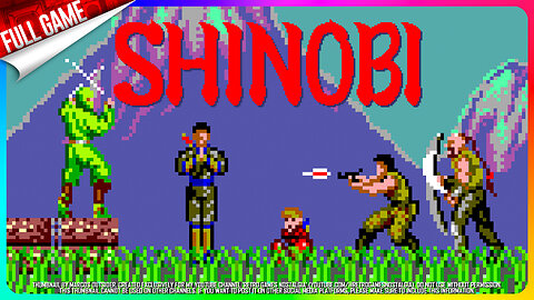 Shinobi (Master System - JP, BR) Longplay