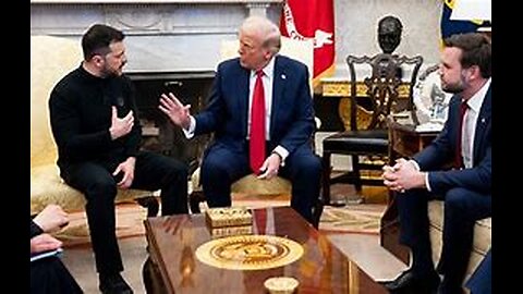 Full Meeting Between President Trump, VP Vance, and Zelenskyy