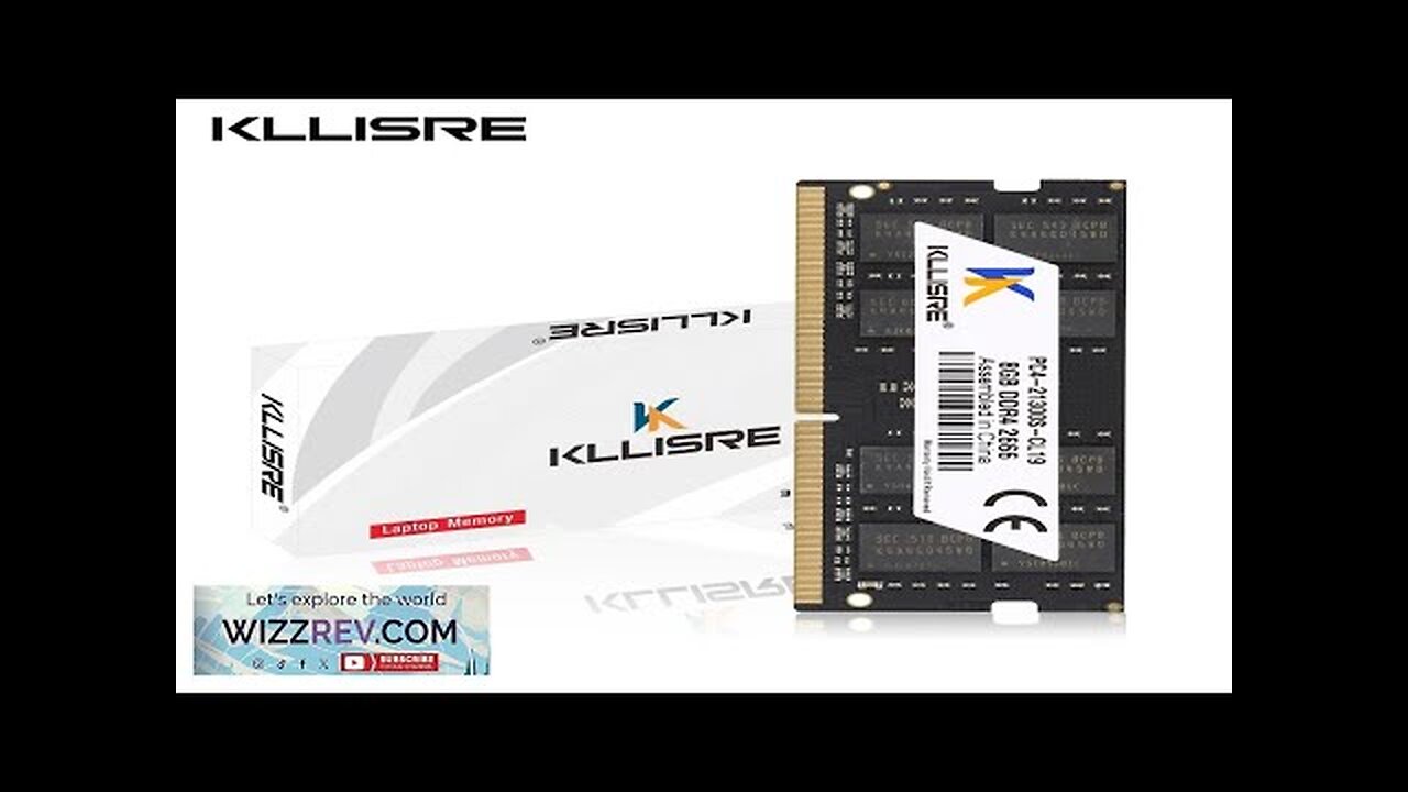 Kllisre DDR3 DDR4 8GB 4GB 16GB Laptop Ram 1333 1600 2400 2666 Review