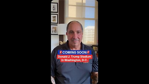 COMING SOON: Donald J. Trump Stadium in Washington, D.C.