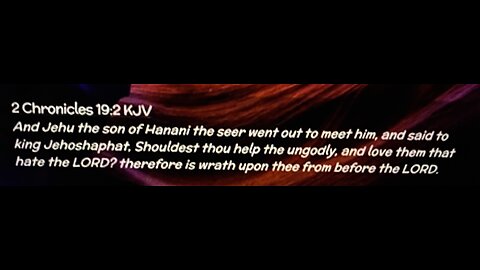 1/2/26 Dinesh, 2Ch 19:2 Shouldest the USA help the ungodly, and love them that hate the LORD?