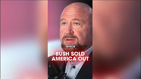 Alex Jones: Bush Crime Family Sold us Out To The New World Order - 1/10/25