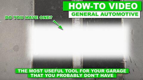 The Most Useful Tool for Your Garage That You Probably Don't Have
