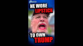 He Wore Lipstick To Own Trump