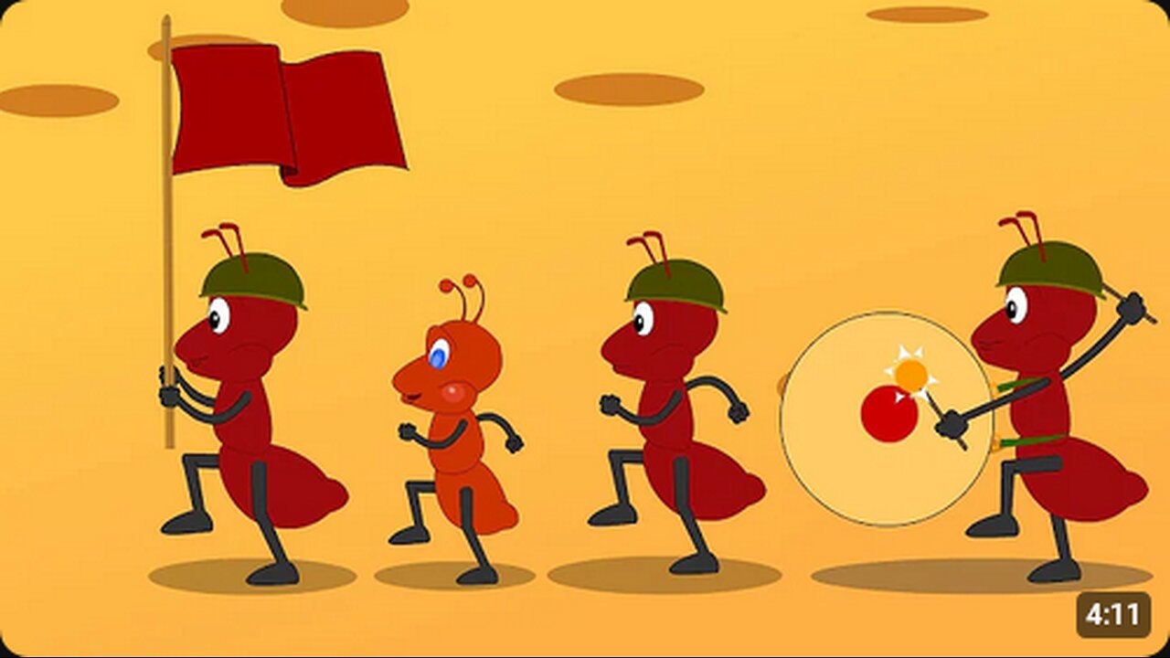 The Bugs Keep Marching _ Fun Kids Song _ Learning & Movement Song for Children