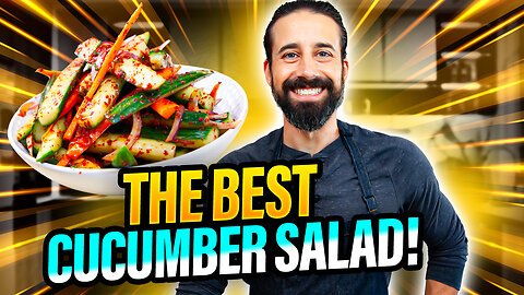5-Minute Cucumber Salad That Tastes Like Heaven