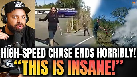 Woman Steals Police Car Police Chase Ends in Tragedy!