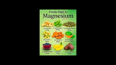 High Magnesium Foods 🥦 | Boost Energy & Heart Health | E7DIGITAL TV