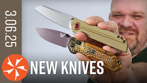 The First(?) Aluminum Frame Lock - New Knives March 6th, 2025 at KnifeCenter