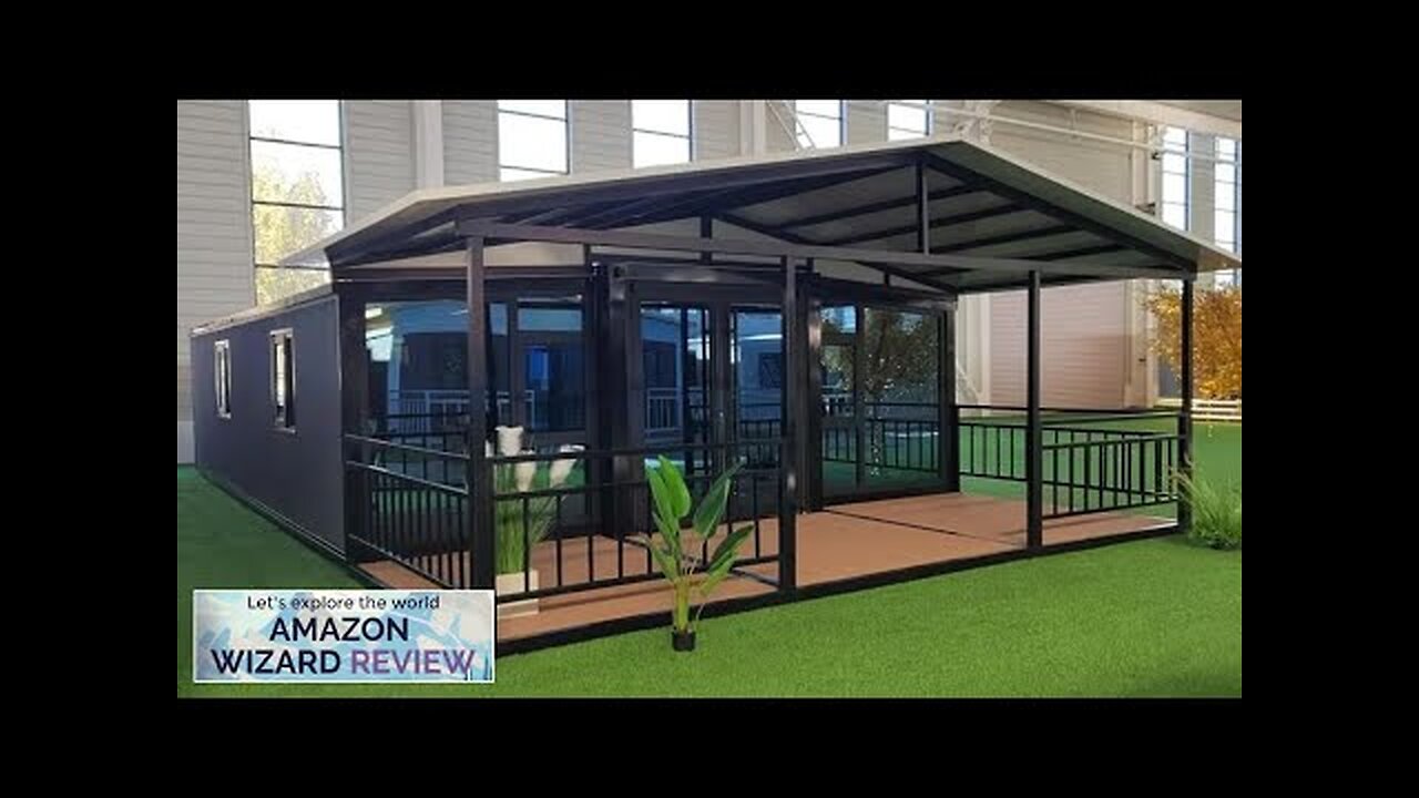 Foldable House 2024 | Luxury Modern Prefab Villa | Insulated Portable Expandable Review