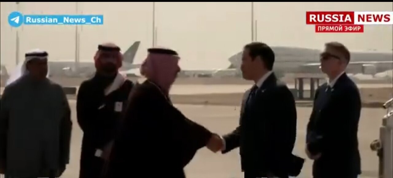 View "Russian Lavrov & American Marco Rubio Meeting in Riyadh"