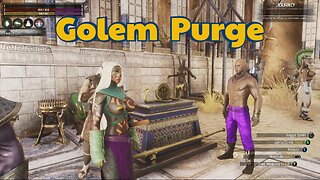 Conan Exiles, golem Purge Day, busty, boobs, Breast expansion, huge tits