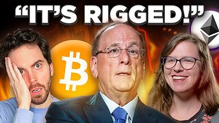BlackRock CEO Larry Fink SECRETLY Manipulating Crypto