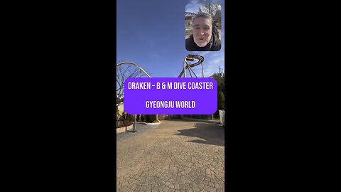 Draken Dive Coaster Gyeongju World Korea