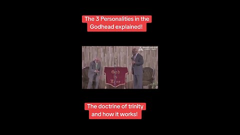 The doctrine of trinity is Biblical!