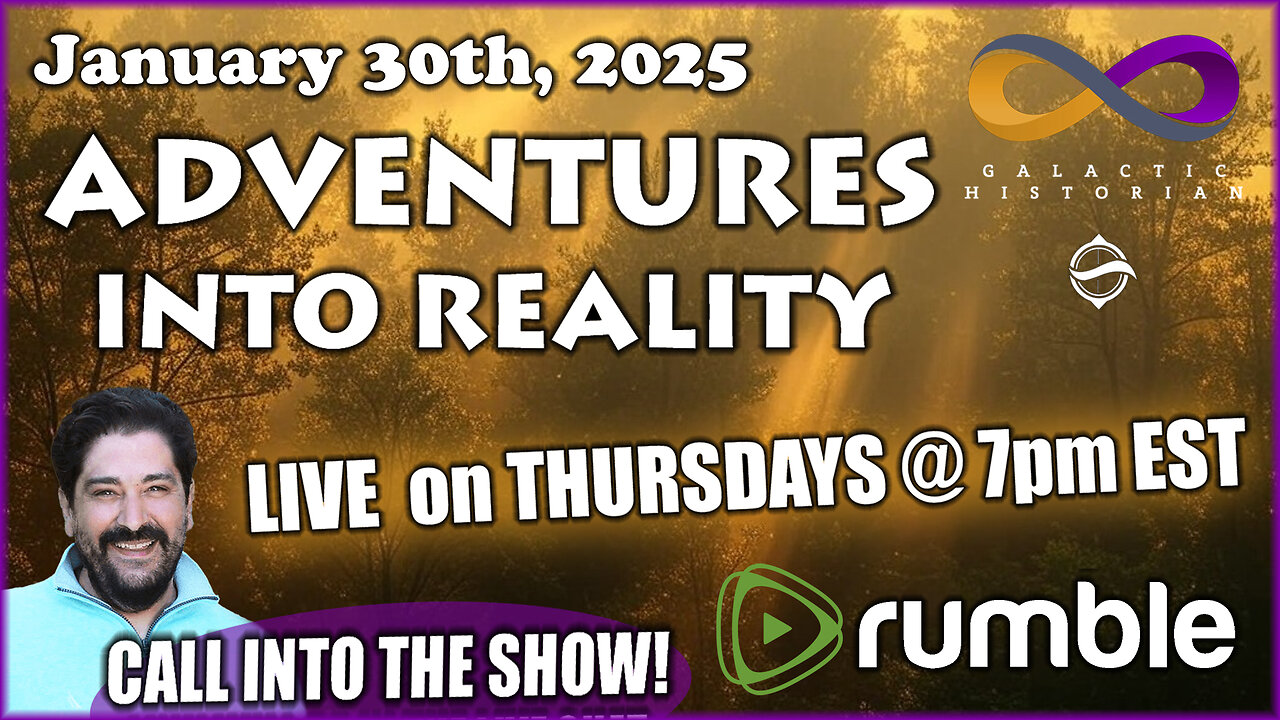 Adventures Into Reality with Andrew Bartzis - Link below for a Live On-Air Reading!