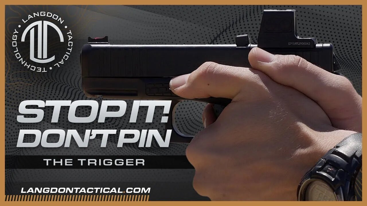 Stop It - Don't Pin The Trigger