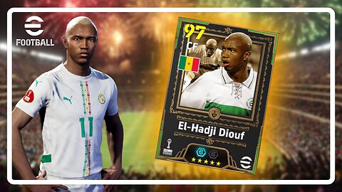 El Hadji Diouf eFootball Card Review, Build & Gameplay | eFootball | Player Review