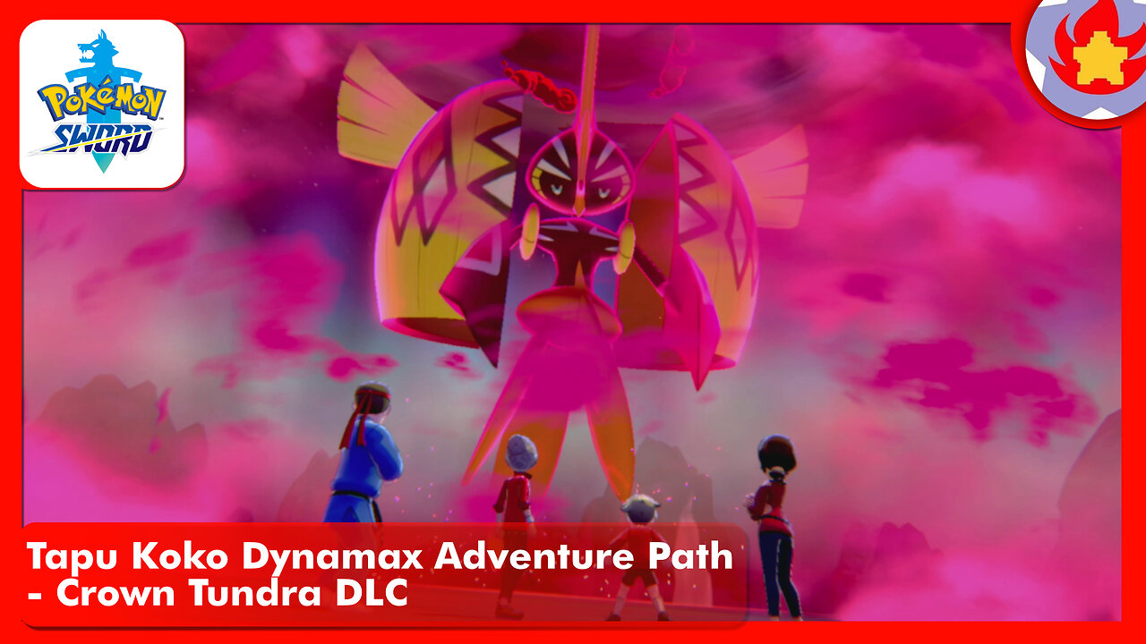 Tapu Koko Dynamax Adventure Path - Crown Tundra DLC | Pokemon Sword
