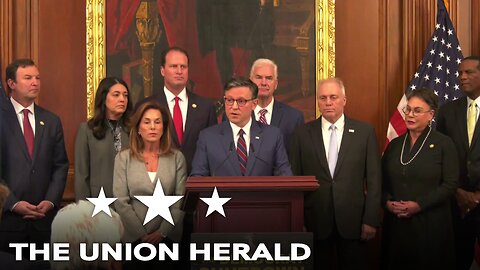 House Republican Leadership Holds a Press Conference on the 28th Day of the Government Shutdown