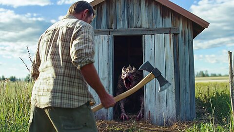 Man Discovers a Creature Living in His Shed And Uses it to Get Rid of People