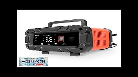 TK-700 12V 24V Battery Charger Repair Car Battery Charger Large Screen Multiple Review