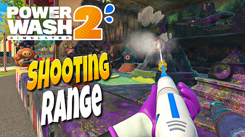 Shooting Range At The Carnival | PowerWash Simulator 2