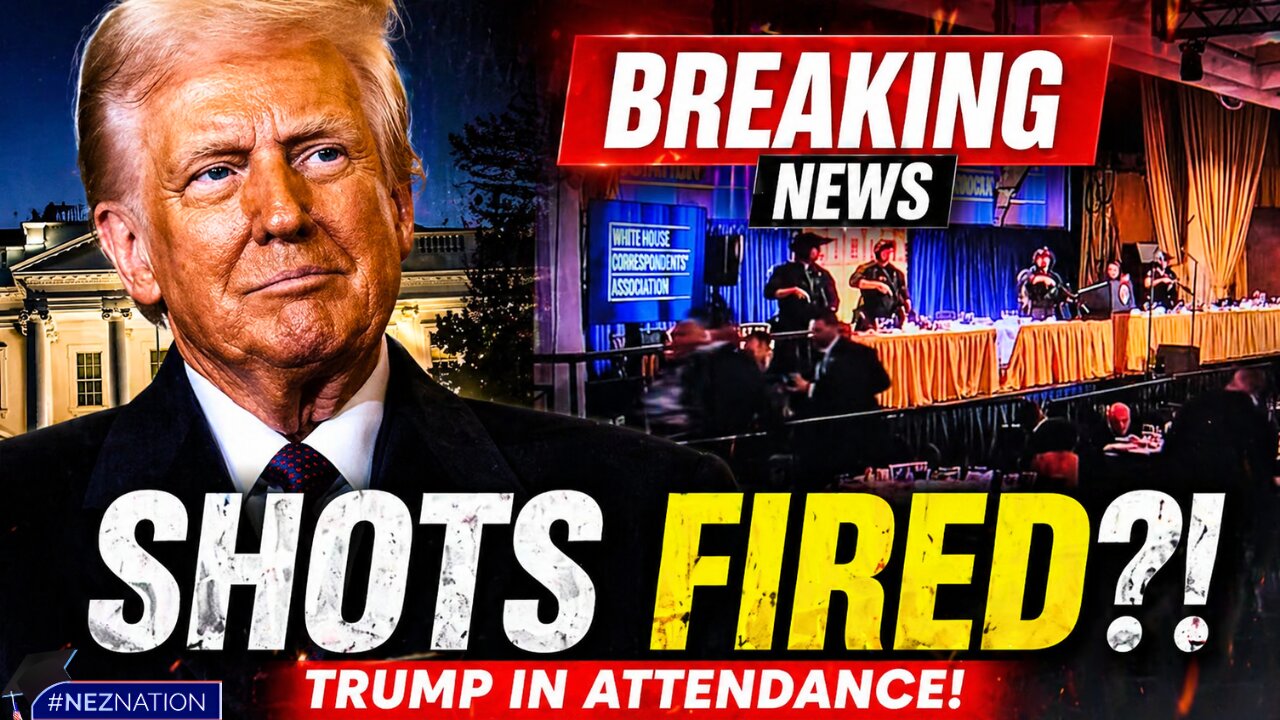 The EXACT Moment: NEW Angles of Shooting at White House Correspondents Dinner with President Trump