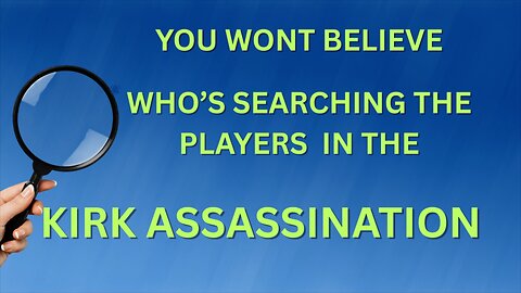 You Won't Believe the Google Searches before Kirk Assassination!