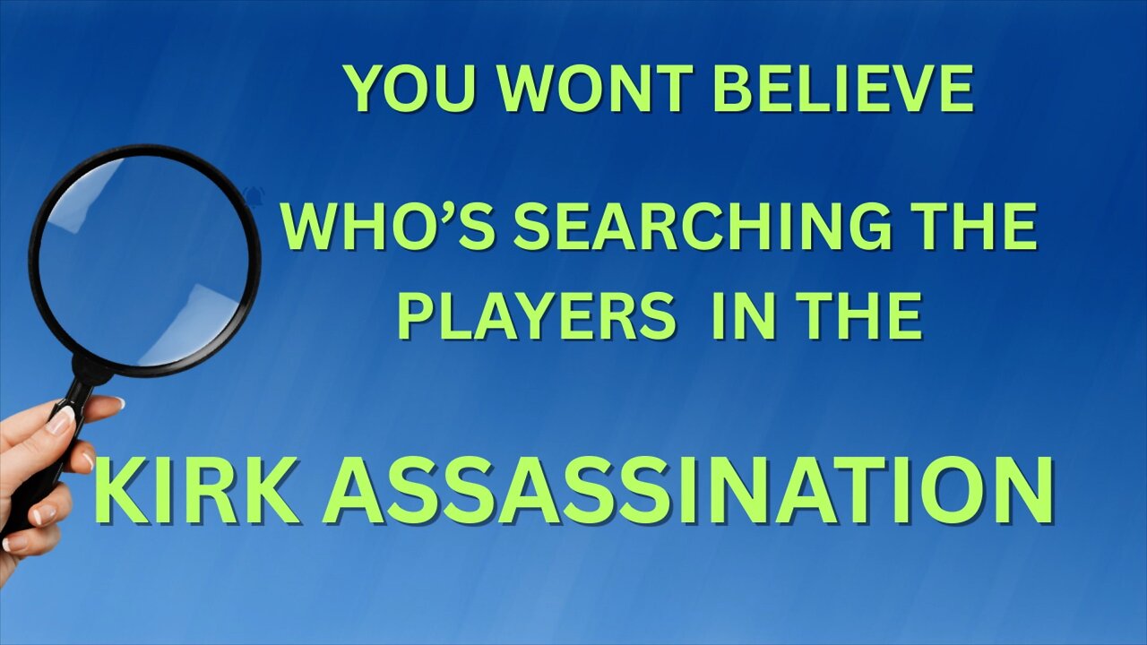 You Won't Believe the Google Searches before Kirk Assassination!