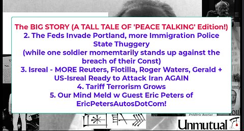 Liberty Conspiracy LIVE 9-29-25 Trump-Netanyahu Want Gaza, Iran, Trump Invades Portland, Eric peters