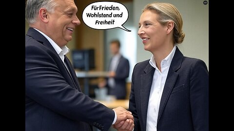 Pressekonferenz Viktor Orbán & Alice Weidel - AfD (Deutsche Untertitel)