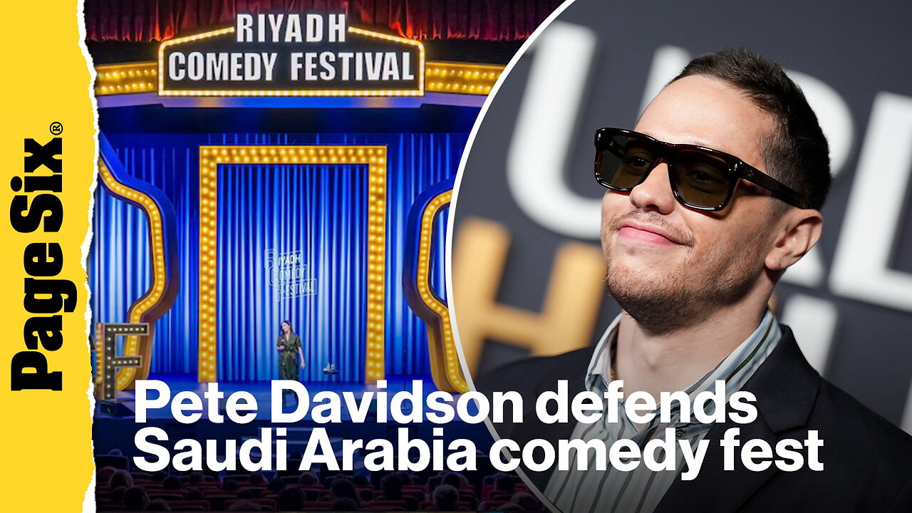 Pete Davidson stands by performing at Saudi Arabia comedy festival after FDNY father's 9/11 death