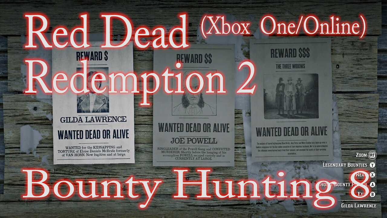 Red Dead Redemption 2 (Xbox One/Online) Bounty Hunting 8
