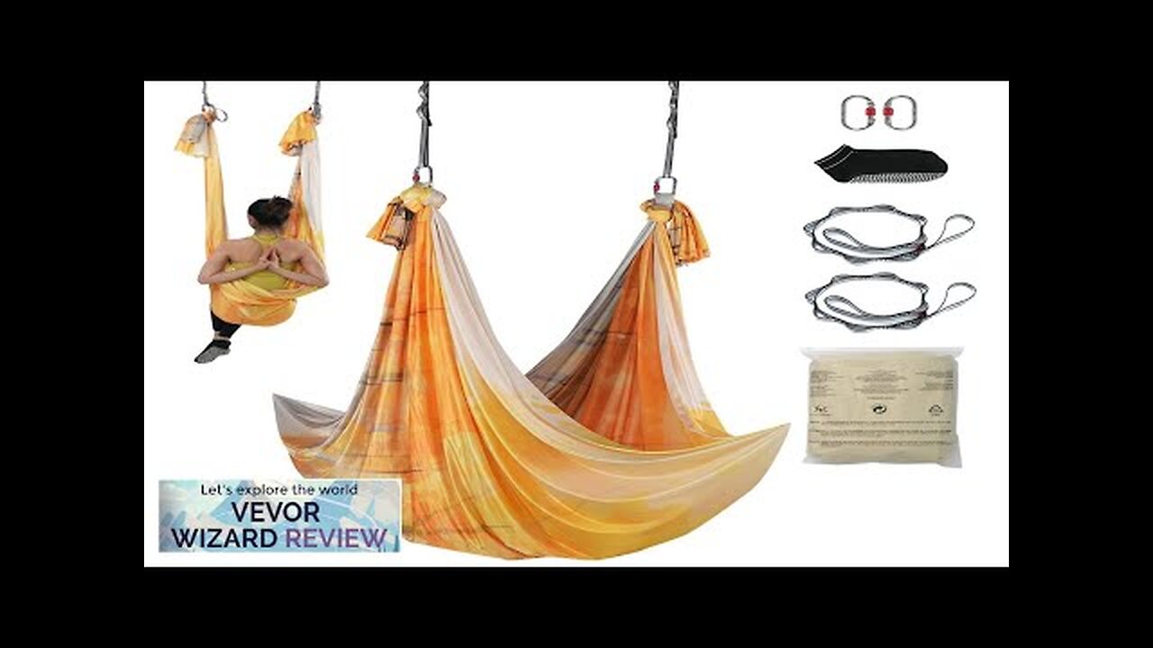 VEVOR Aerial Yoga Hammock & Swing 5.5 Yards Aerial Yoga Starter Kit Review