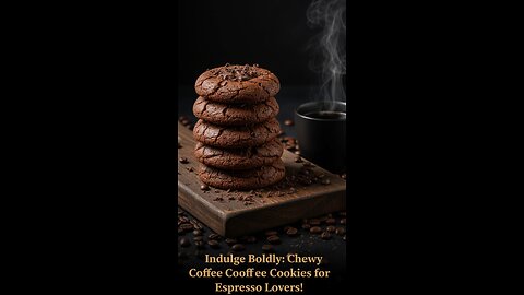 Deliciously Soft & Chewy Coffee Cookies Recipe