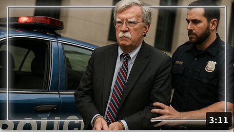 BREAKING VIDEO: Disgraced Deep State Snake John Bolton Surrenders To Authorities!