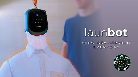 🔥 Launbot: Dry, Straight & Fresh Clothes in Minutes – No Ironing Needed!