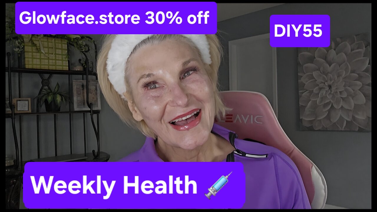 Weekly Health Vitamin injections Glowface.store 30% off DIY55 Laennec Glutaone Glutathione Vitamin C
