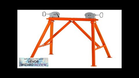 VEVOR Pipe Stand with Roller Head 2500 LBS Load for 2-36 inches Review