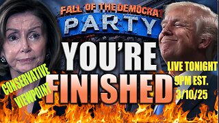 THE DEMOCRATS ARE IMPLODING! WE ARE WITNESSING THE END OF THE DEMOCRAT PARTY! TONIGHT @ 9PM EST.