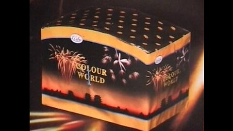 Lidu - Colour World - Vuurwerk Cake