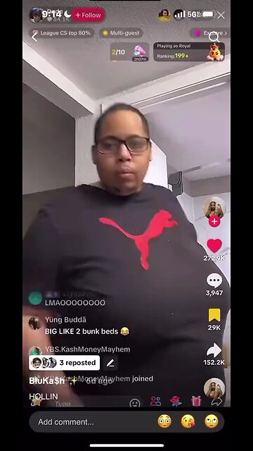 LADY GETS INSULTED ON LIVE AND GOES OFF