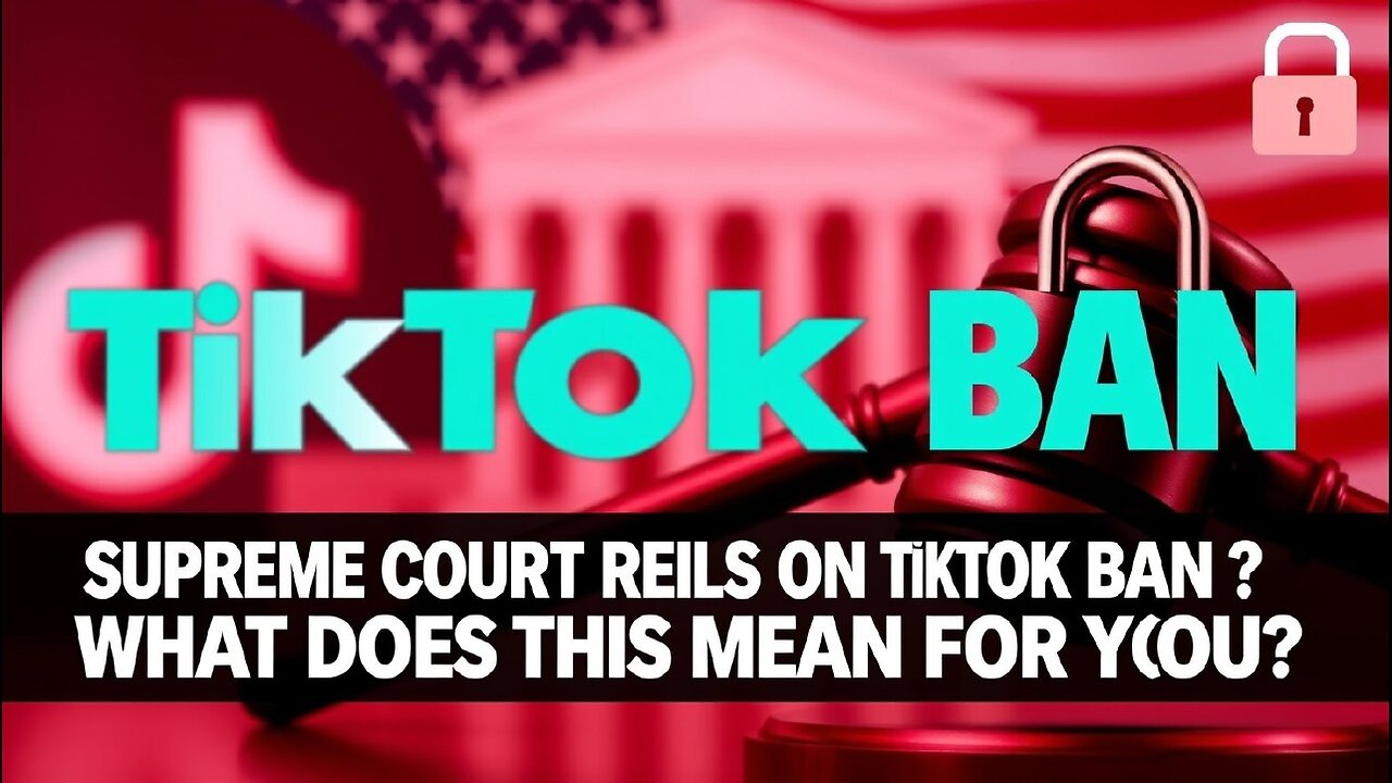 Supreme Court Rules on TikTok Ban: What This Means for Users!