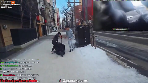 Annoying Kick Streamer Bothers People Inside A Japanese Bar, Gets His Ass Kicked