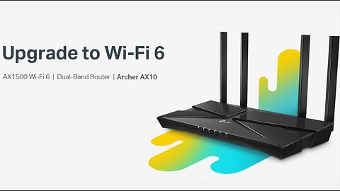 TP-Link Smart WiFi 6 Router