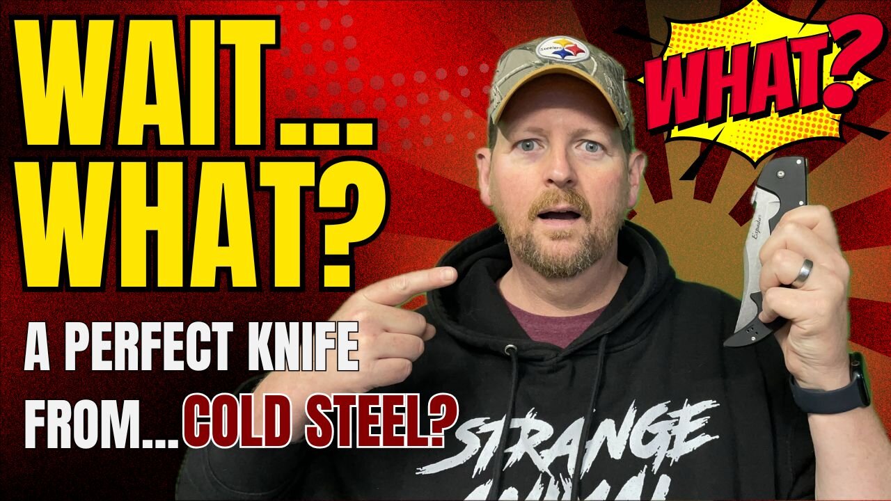 NOT CLICKBAIT! THIS IS THE BEST KNIFE COLD STEEL HAS MADE!!!