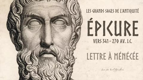 Épicure, philosophe grec du IIIe siècle av. J.-C.