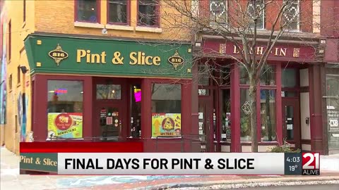 December 30, 2025 - Fort Wayne's Pint & Slice Restaurant Shuts Down